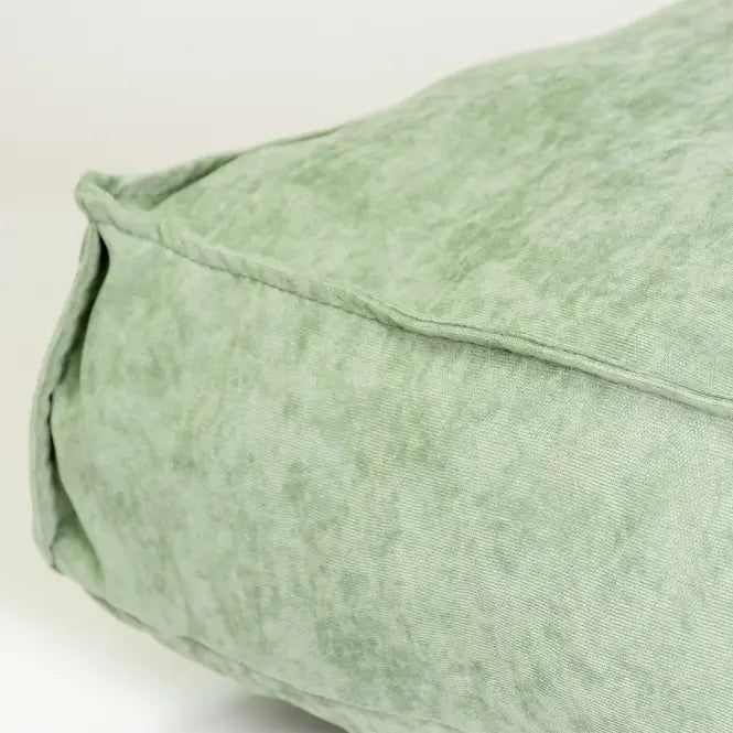 Duvoplus Kissen Velvet rechteckig - grün - 116x84x21cm