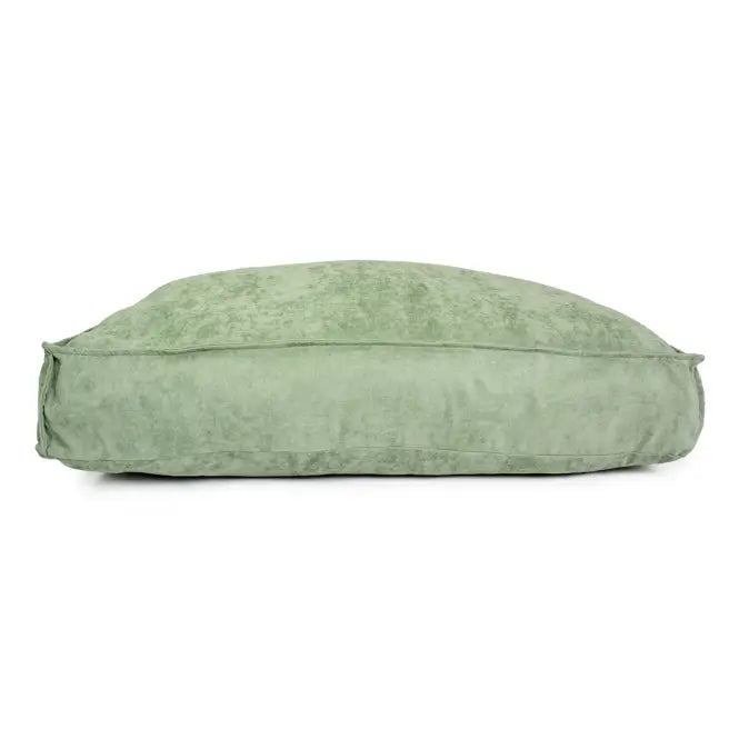 Duvoplus Kissen Velvet rechteckig - grün - 97x68x18,5cm