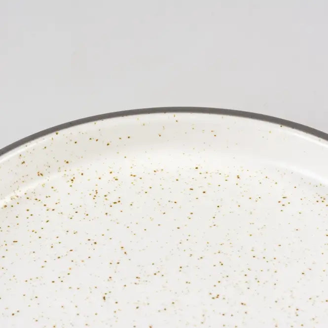 Duvoplus flacher Keramiknapf Stone Speckle