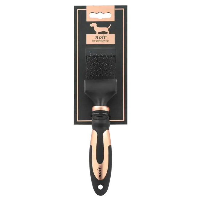 EBI Noir flexible Slicker-Bürste - 20,5 x 4,3cm