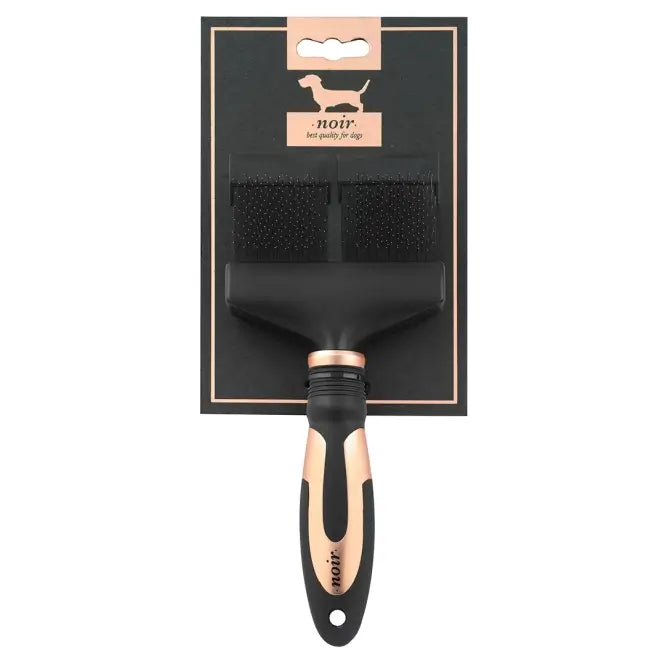 EBI Noir flexible Slicker-Bürste - 21 x 9,5cm