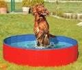 Karlie DOGGY POOL der Swimmingpool für Hunde - Rot-Blau - 160 cm