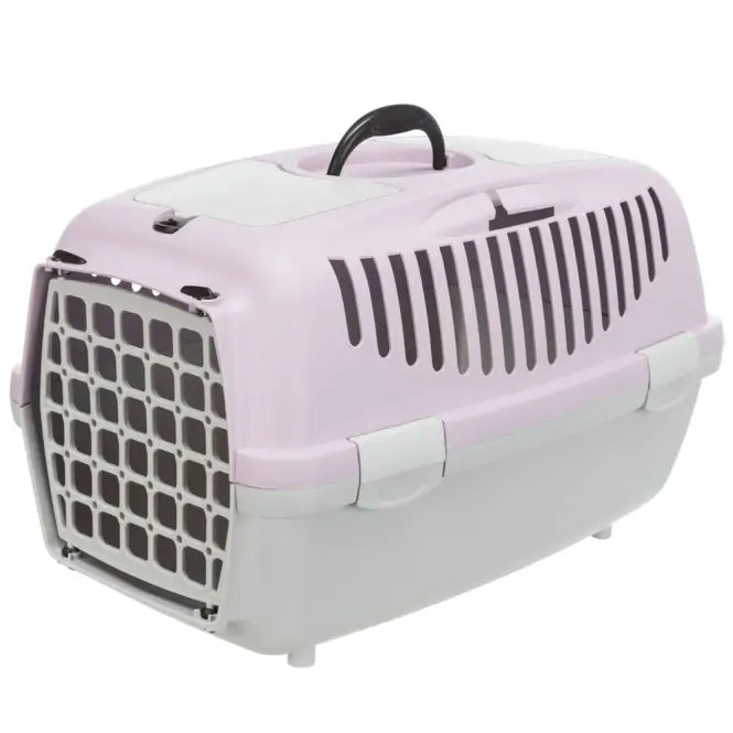 Trixie Transportbox Capri II - hellgrau/flieder